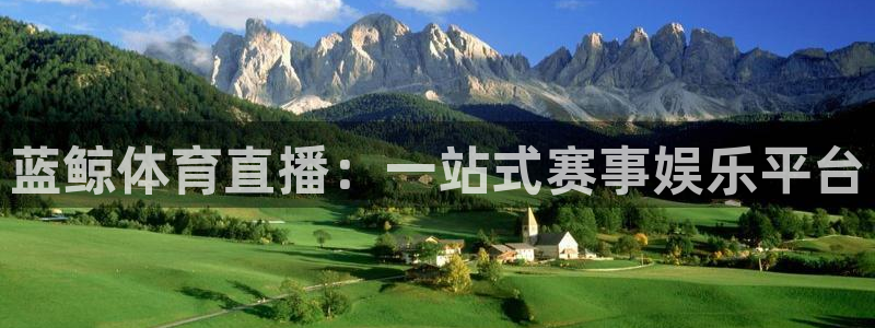 蓝鲸体育直播：一站式赛事娱乐平台